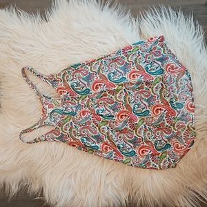 Old navy razorback printed tank